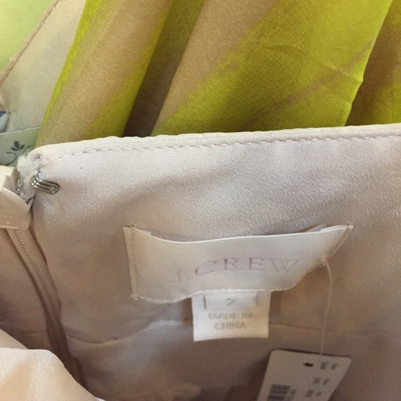 J. Crew delicate cream dotted dress - Picture 3 of 4